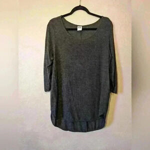 Vero Moda Gray shirt dress with back zipper accent great condition size Large